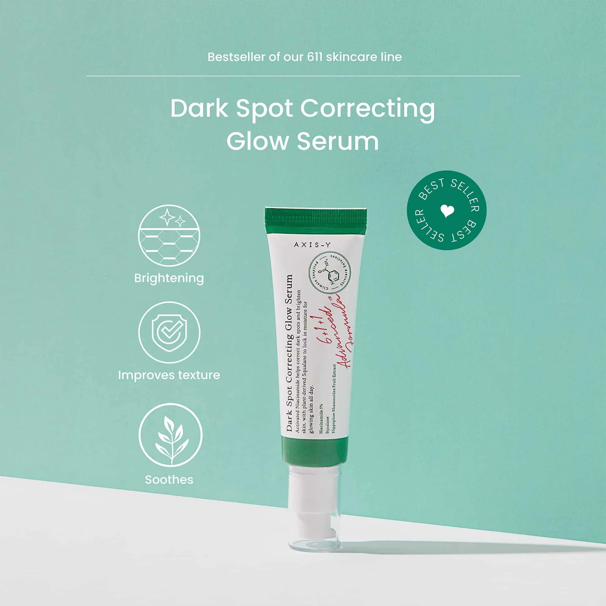 AXIS-Y Dark Spot Correcting Glow Serum 50ml - Image 2