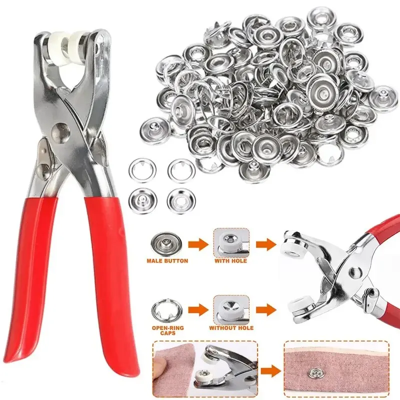 Snap Buttons Kit Tool (FREE 100 BUTTON) - Image 2