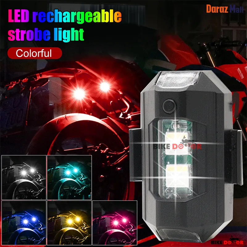 7 Colors Waterproof LED Universal LED Light for Car,Bike - Image 2